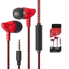 Kopfhörer Sport Stereo Ohrstöpsel in-Ear Kopfhörer mit Kabel 3,5mm Headset Bass