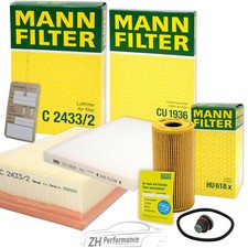 MANN-FILTER INSPEKTIONSPAKET FILTERSATZ FÜR NISSAN QASHQAI 1.6 2.0 dCi 07-13
