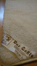 Das Echte - Merino -Naturhaardecke ca 1,90 m x ca 0,90 m feinste Lamm Wolle