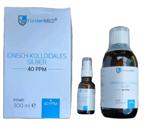 Kolloidales silber 40ppm - kolloidales,