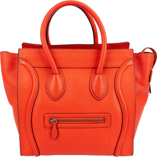 Céline orange drummed - céline,