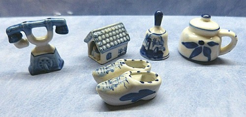 Miniaturen blau weiss - blau,