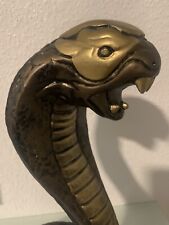 Ägyptische Figur Schlange Kobra Skulptur Deko Ägypten Dekoration 24h Versand