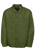 Levi`s Steppjacke Anorak Freizeitjacke Übergangsjacke Herren Oliv Relaxed Fit