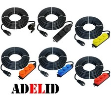 Verlängerungskabel IP44 Außen Gummikabel Strom 3x1,5mm 2/5/10/15/20/25/30/40/50M