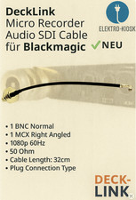 DeckLink Micro Recorder Audio Kabel SDI Kabel Cable für Blackmagic ✅ NEU