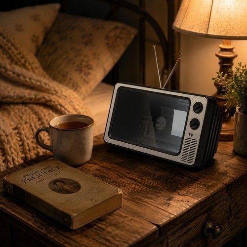 Retro-TV-Handy-Lupe