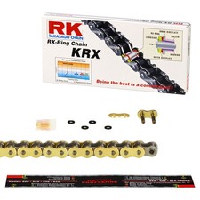 X-Ring Kette HM-Moto CRM R ie 450, Bj. 09-13 RK KRX extra verstärkt GOLD