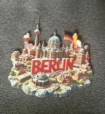 Berlin Souvenir 3D Kühlschrank Magnet Berlin Deutschland Germany ca. 8x8 cm groß