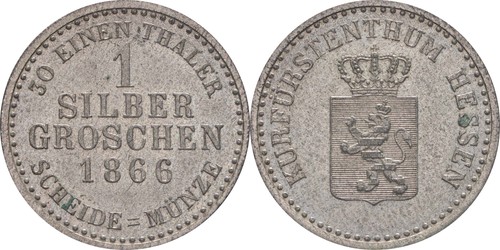 Hessen kassel silbergroschen - hessen-kassel:1,