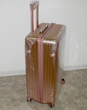 Royal Swiss XL Reise Koffer 360° Rollen Leichtgewicht Teleskopgriff Rosa Gold