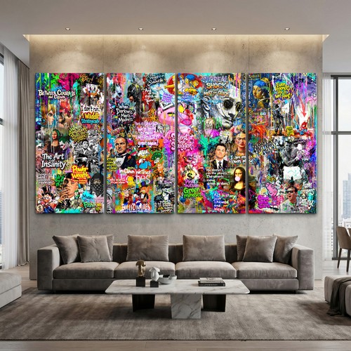 Banksy graffiti wandkunst - graffiti,