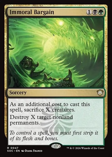 Mtg immoral bargain - immoral,