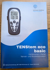 TENS tem Eco Basic 2Kanal TENS/Reizstromgerät für Nerven- und Muskelstimulation