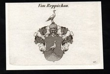 1830 Reppichau Wappen coat of