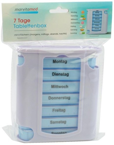 Pillen tablettenbox 11 x - 11,