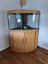Eck-Aquarium JUWEL Trigon 190 LED mit Unterschrank und Zubehör