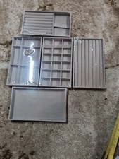 Domkan Schmucktablett,Schmuck Organizers,Schmuckaufbewahrung schublade,...