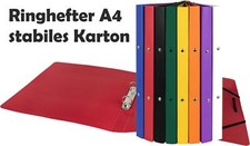 Ringhefter Pappe A4