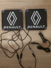 1 PAAR Lkw LED Leuchtschilder/Leuchtkästen Renault 24V (RGB)