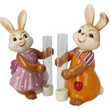 Goebel Hase mit Vase Lass