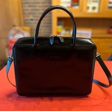 Bernd Berger by Offermann Damen Tasche schwarz Leder Business Vintage klassisch 