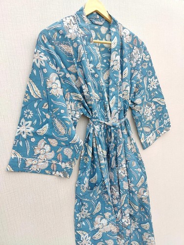 Indisch baumwolle blau - blau, blumen