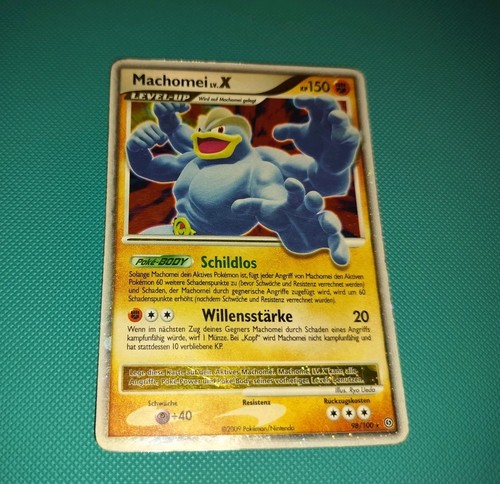Pokemon machomei 98 100 - x, 98/100