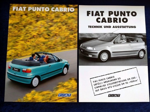 Fiat punto cabrio prospekt - punto,
