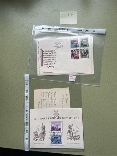 Ddr sammlung fdc leipziger - sammlung,