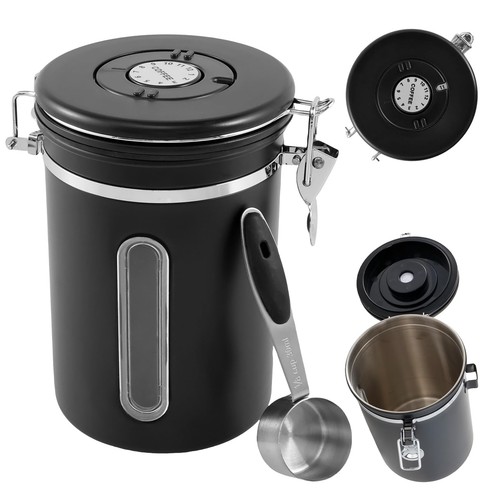 Kaffeedose luftdicht edelstahl - kaffeedose,