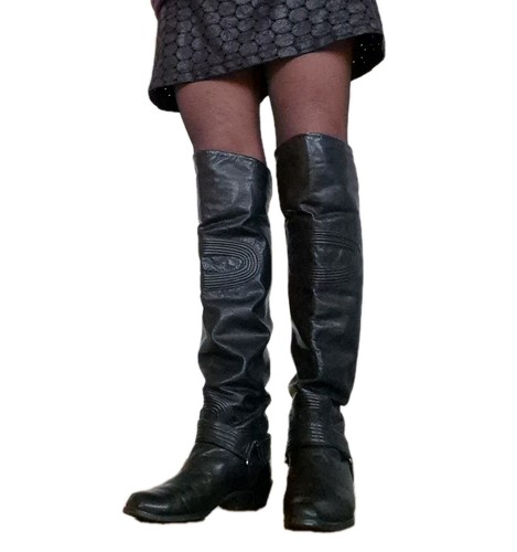 Overknee stiefel schwarz - overknee, stiefel,