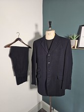 Vintage Herren 3 Teiler Anzug