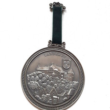 Zinnteller Landshut Medaille