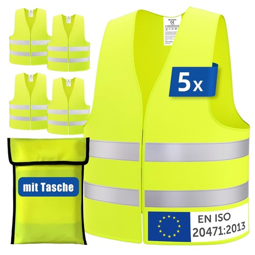 Auto warnweste 5er europaweit - 5er,