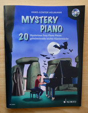 Mystery Piano von Hans-Günter Heumann , leichte Klaviernoten, neuwertig, mit CD