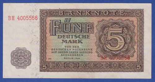 Sbz banknote deutsche - sbz,