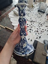Koninklijke Goedewaagen blauw Delft Kerzenhalter Holland blau