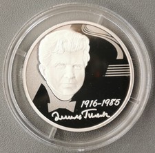 2 Rubel Silber Russland 2016 Proof PP 100. Geburtstag Emil Gilels 1/2 oz