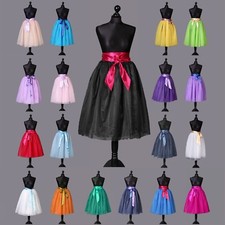 mittellang Tüllrock 5 Lagen