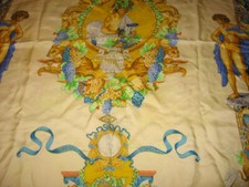 Versace großes Luxus-Seidentuch tolle Farben  wie NEU