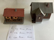 ✅Kibri HO/1:87 2er Set Land / Dorf Häuser (FP205-13R9/4)