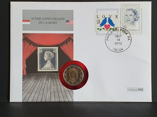 Numisbrief monaco fürstin - numisbrief,
