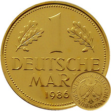 1 DM 1986 deutsche Mark 24