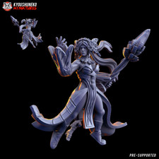 Waldkönigin, Wargames DnD RPG Fantasy Gälische Waldelfenkönigin Miniatur