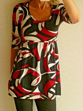 Street One: sexy Tunika Blusenshirt Shirtbluse Top Shirt Kleid Gr.36 / S-wie neu