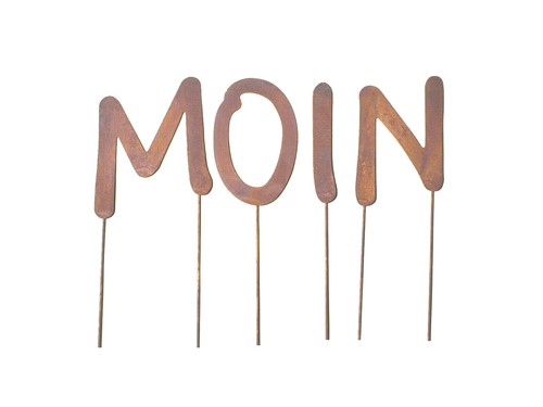 Rost deko moin buchstaben - moin,
