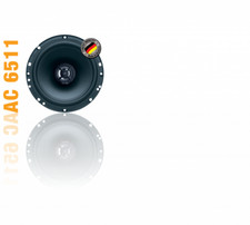 German-Maestro AC 6511 - 16cm 2-Wege Koaxialsystem - 50 Watt RMS - 4 Ohm - Paar