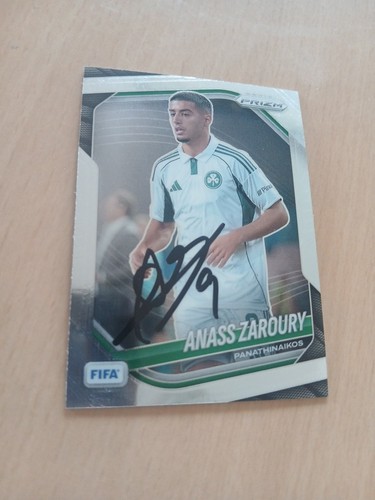 Trading card signiert anass - trading,