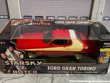 FORD GRAN TORINO STARSKY & HUTCH RARE GEORGE BARRIS EDITION ERTL 1:18